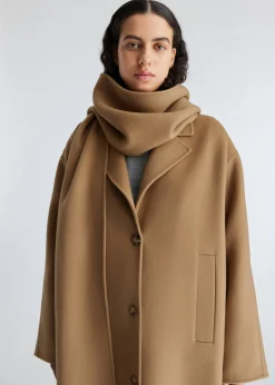 Ada Scarf-Detailed Coat