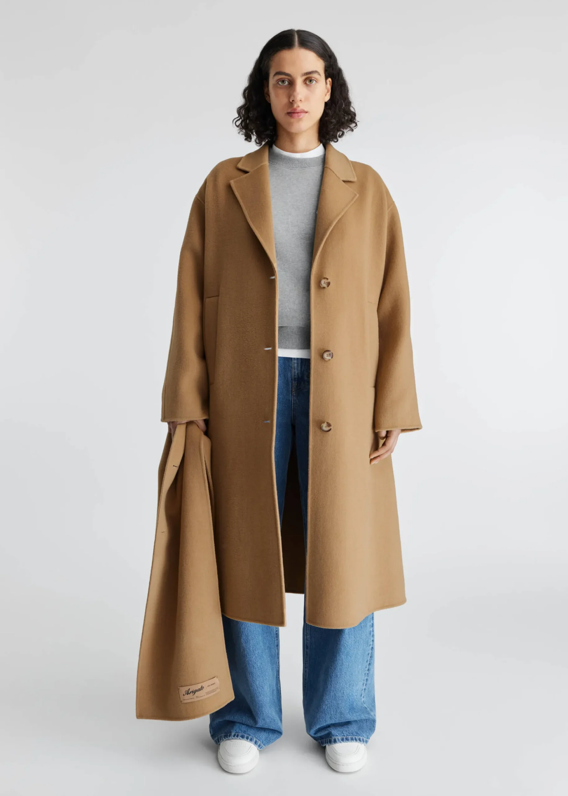 Ada Scarf-Detailed Coat