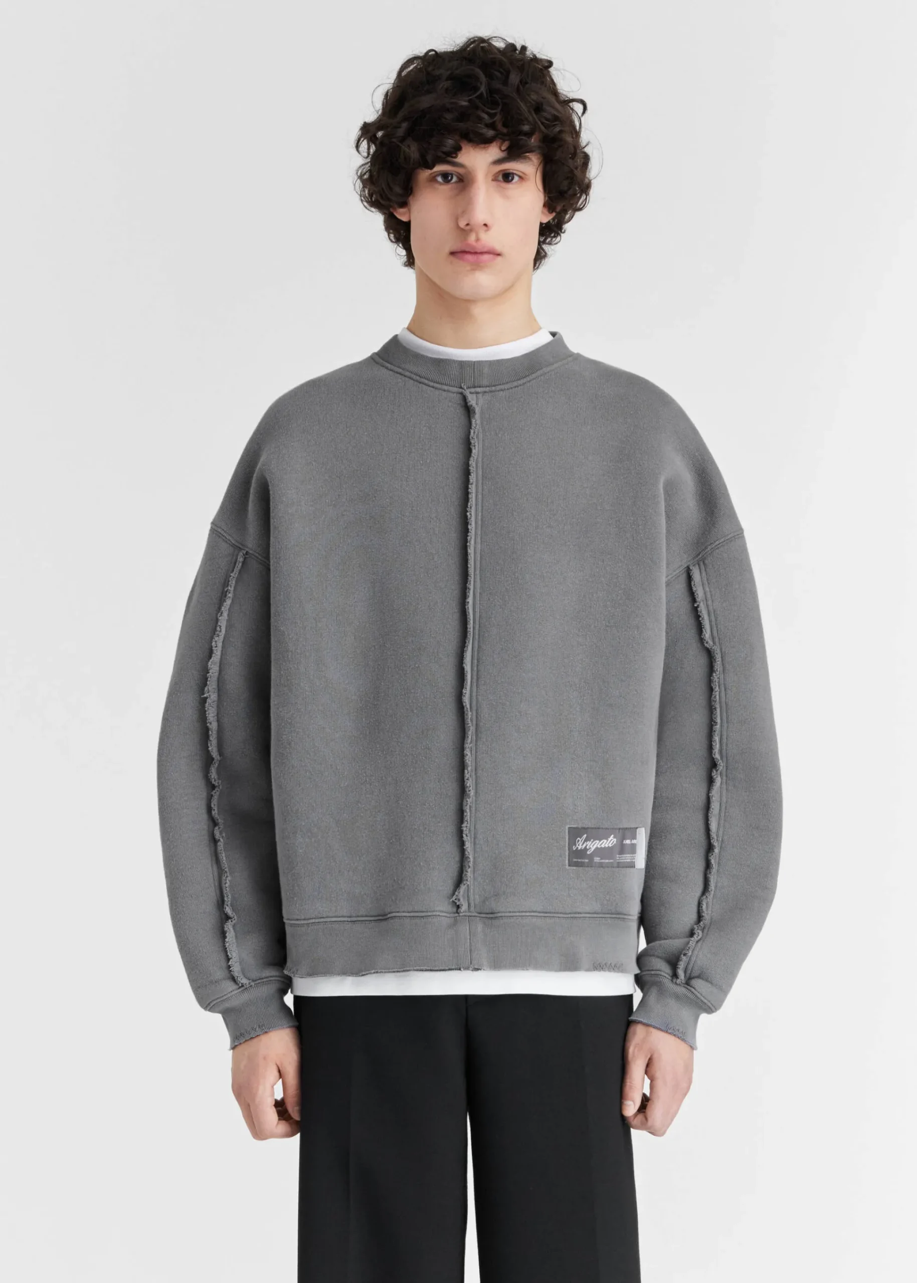 Chopped Distressed Sweatshirt