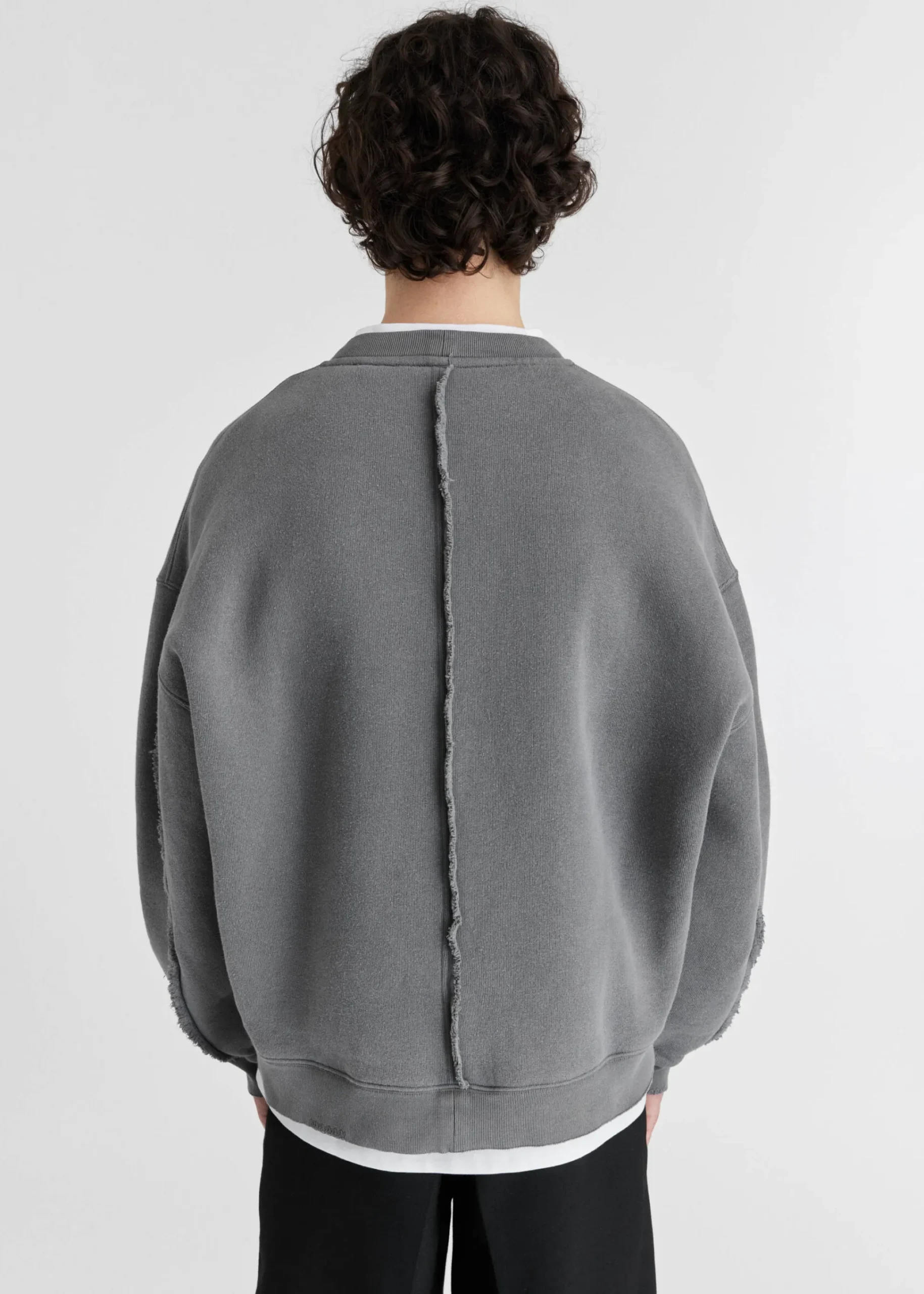 Chopped Distressed Sweatshirt