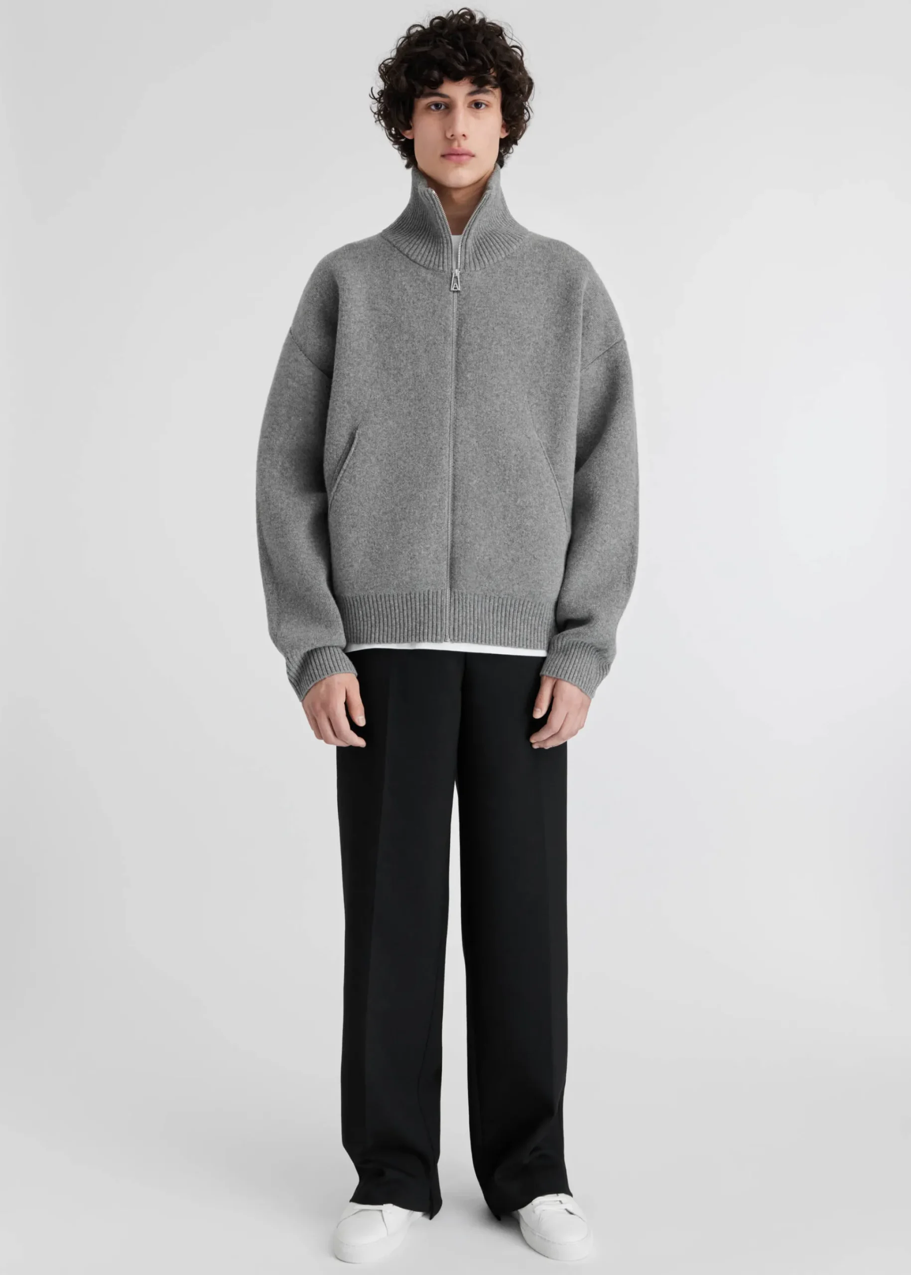 Core Zip-Up Sweater