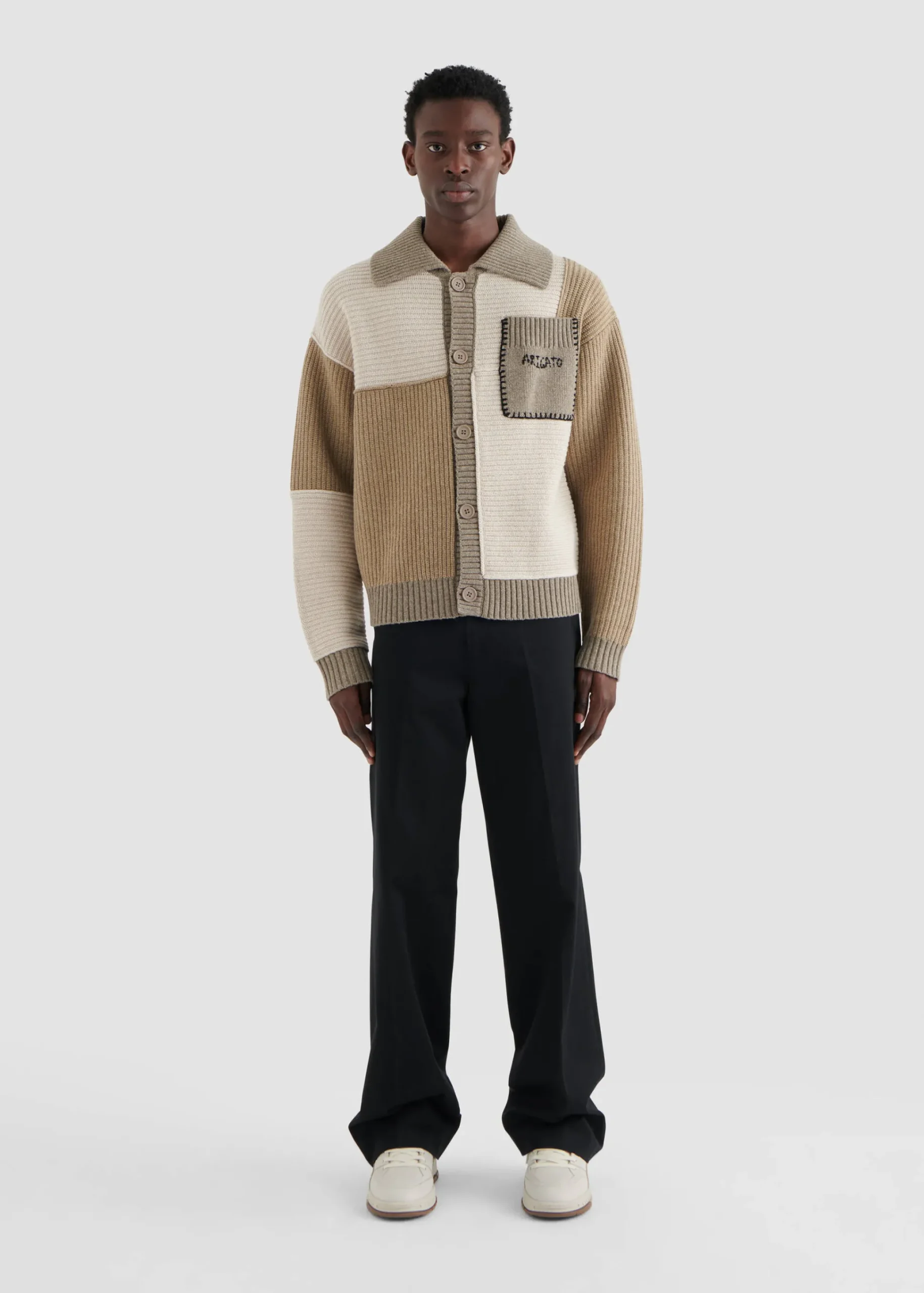 Franco Patch Cardigan