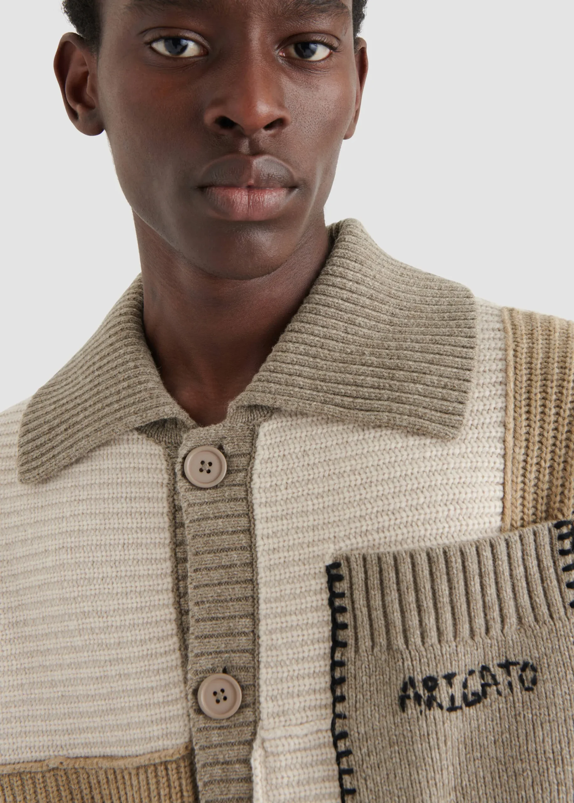 Franco Patch Cardigan