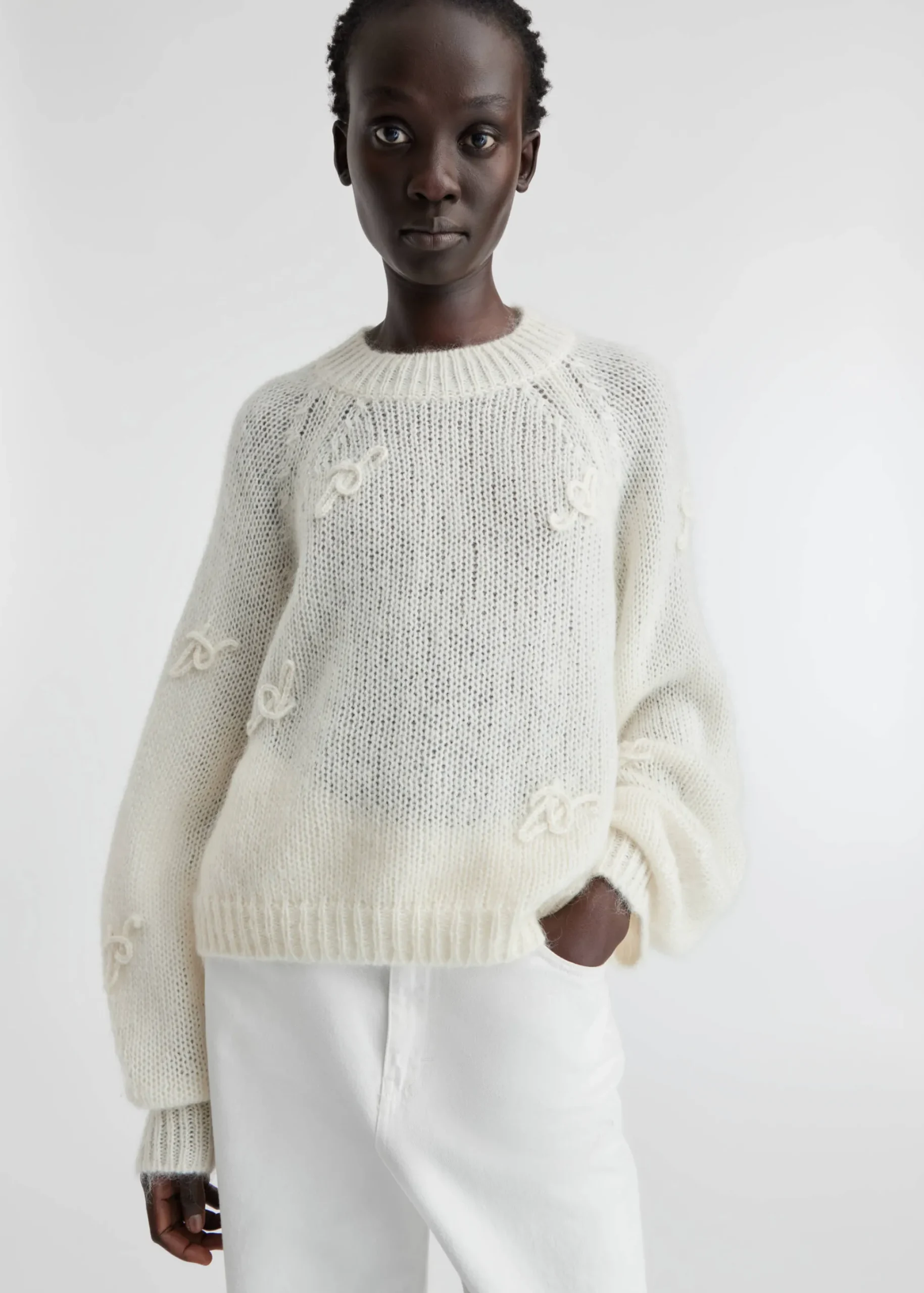 Greys Embroidered Sweater