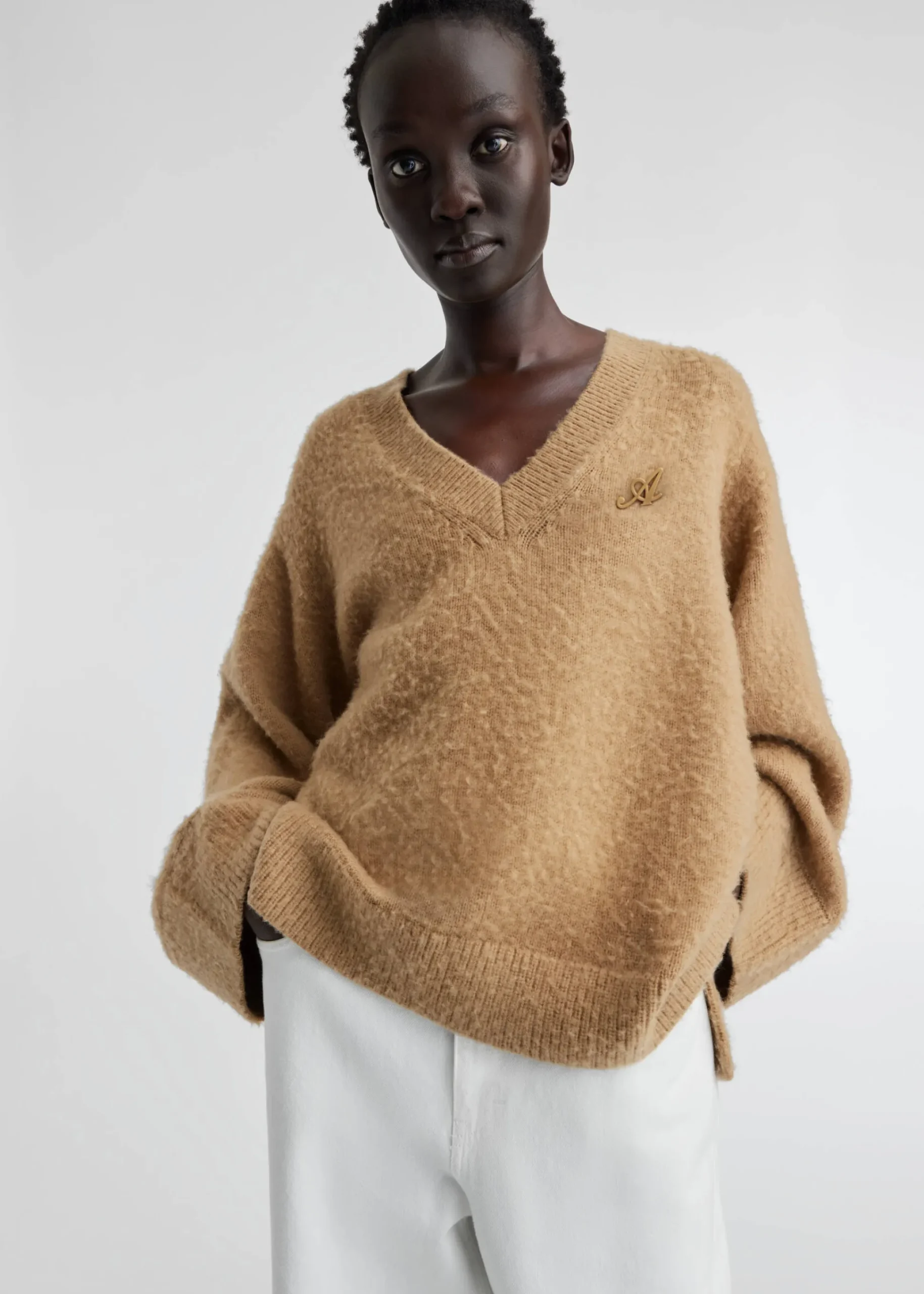 Rain V-neck Sweater