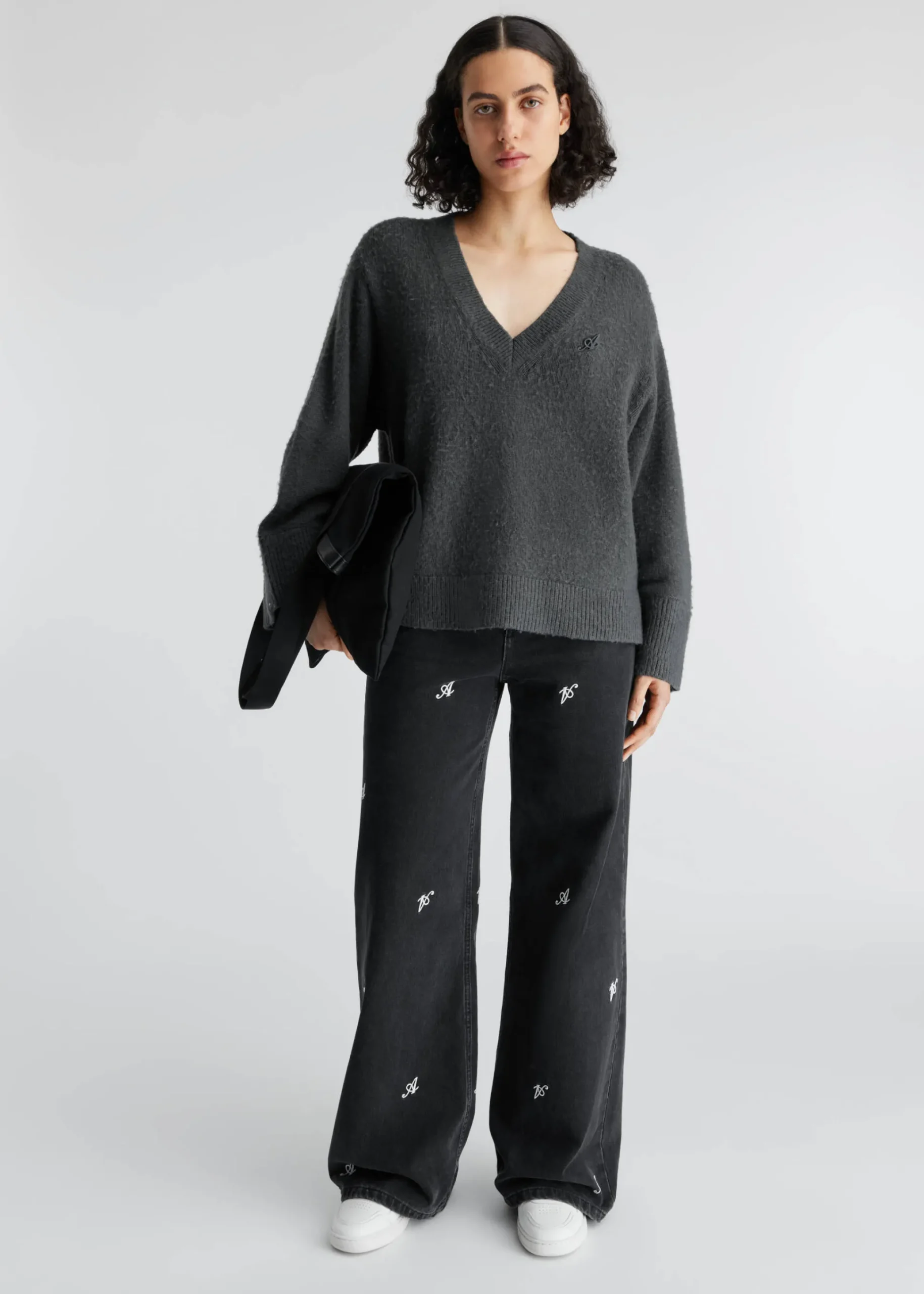 Rain V-neck Sweater