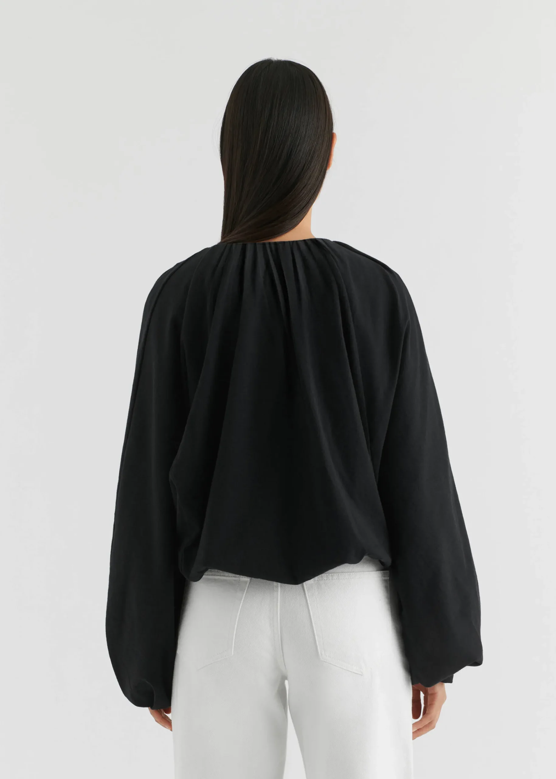 Sade Gathered Pullover