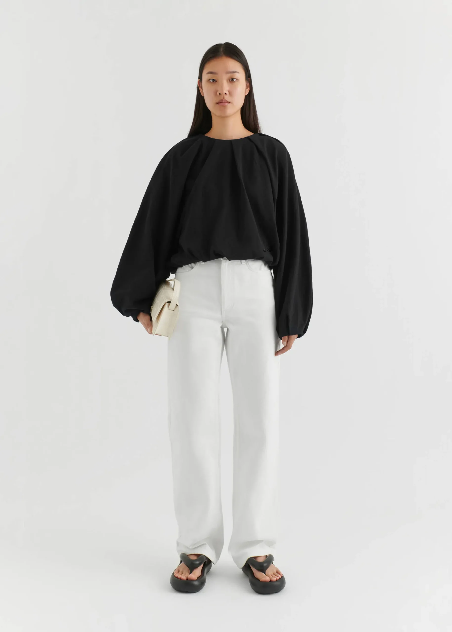 Sade Gathered Pullover